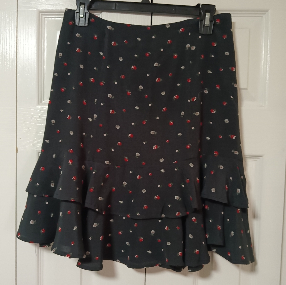 Sinequanone Paris Tiered Floral Skirt